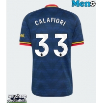 Arsenal Riccardo Calafiori #33 Replica Away Shirt 2026-27 Short Sleeve